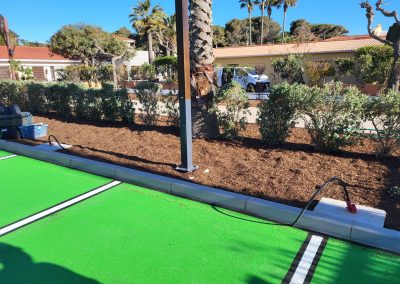 Parking urbain et raccordement à des bornes de recharge